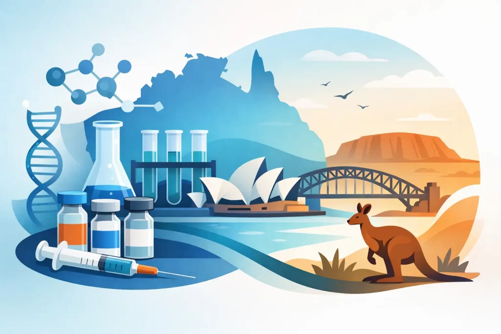 Research Grade Peptides Australia Guide